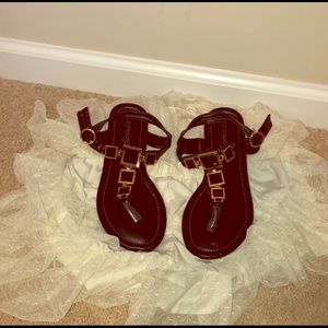 SELLING GIRLS SANDALS FOR 12.00 DOLLARS